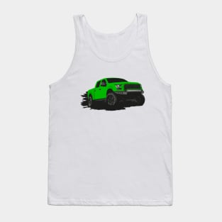 Green Raptor pickup Tank Top